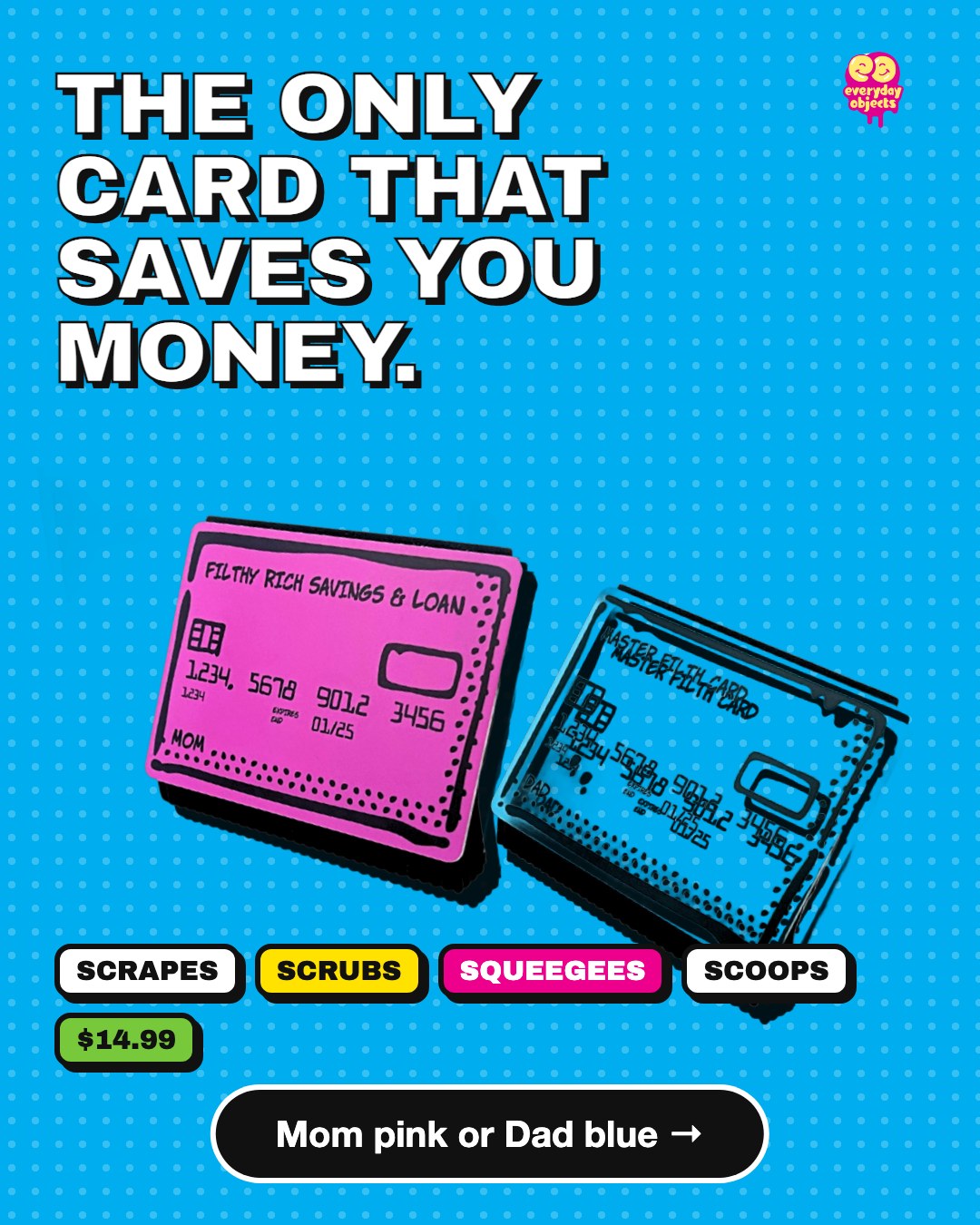 The only card that saves you money.